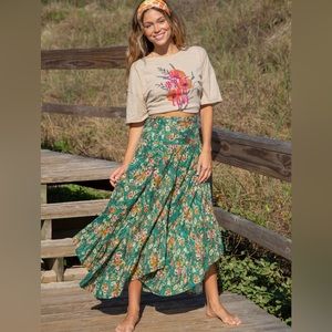 Natural Life Feelin’ Alive Convertible Midi Skirt
